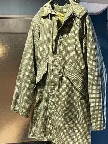 미군 나이트 카모플라쥬 후드티 Small 라이너 포함