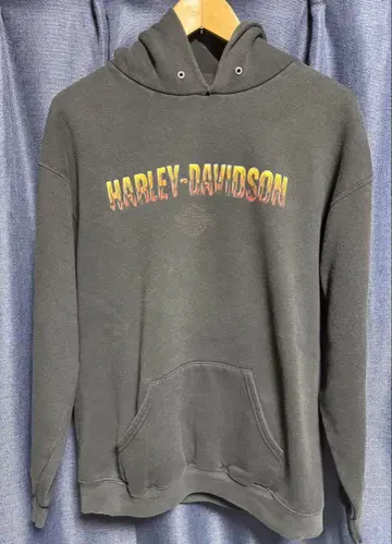 Harley-Davidson 할리 후드티 블랙 페이드