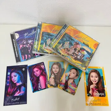 TWICE Breath Through & Happy Happy CD 세트