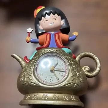당시 물품 작동 마루코는 아홉살(치비 마루코짱) 알람 시계 탁상 시계