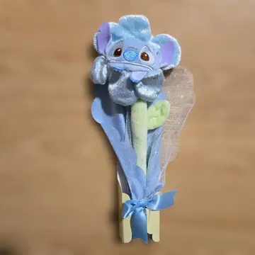 스티치 플라워 봉제 인형