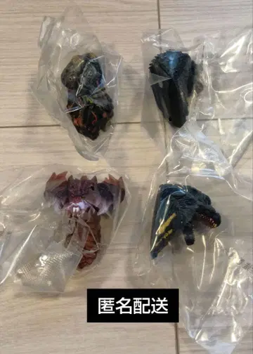 제일복권 고질라 헤드 마그넷 4종 컴플리트