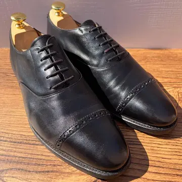 RAYMAR 레이머 스트레이트 팁 26cm 블랙 내피 가죽 신발