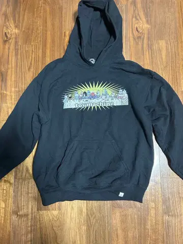 toymachine 그래픽 후드티 M 블랙