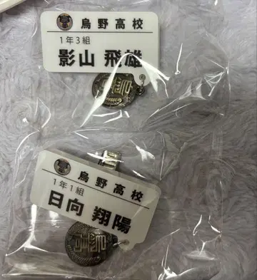 하이큐 네임 배지 히나타 카게야마