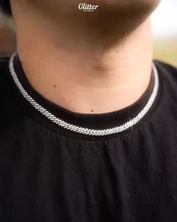 Iced Out Prong Chain GLITTER 목걸이