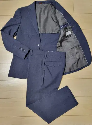 [ 새상품급 ] 오리히카 재킷 팬츠 수트 밝은 네이비