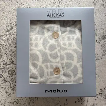 mofua 숏 기장 착용 담요 꽃무늬 플라워