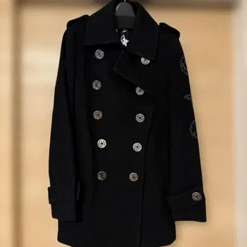 울 코트(블랙)