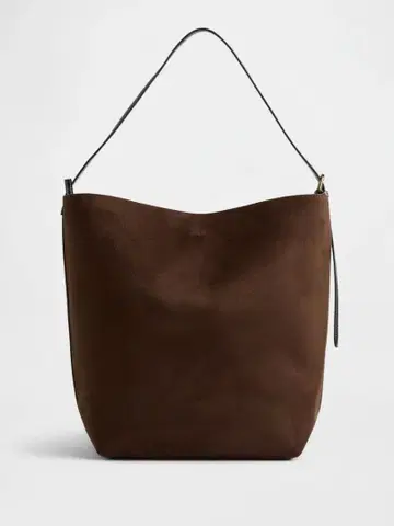 GAP 비건 스웨이드 버킷 백