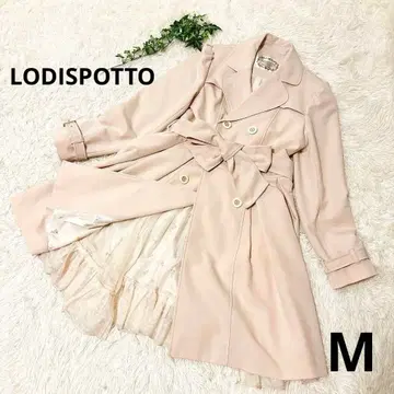 [ 새상품급 ] LODISPOTTO 프릴 트렌치코트 베이지 M