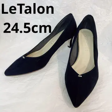 [컨디션 최상] LeTalon 24.5cm 네이비 스틸레토