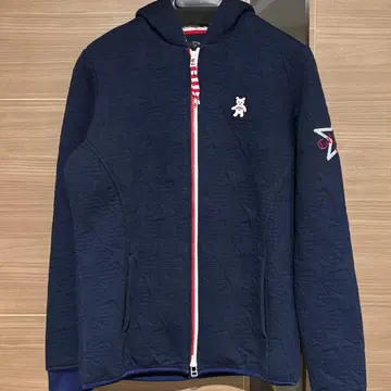 캘러웨이 네이비 후드 부착 스웨터