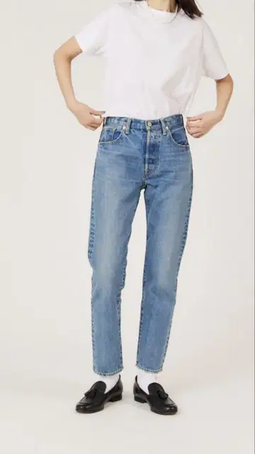 shinzone 제너럴 청바지 블루