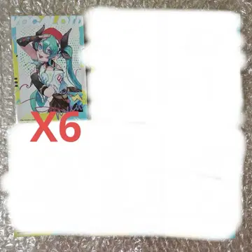 보컬로이드 폴라로이드풍 카드 6장 하츠네 미쿠
