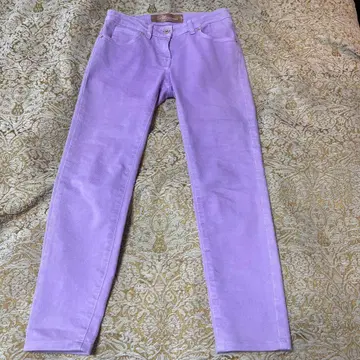 Blumarine 라벤더 데님 팬츠