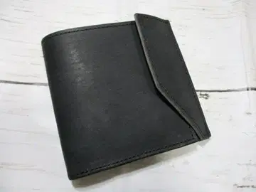 반값 새상품 남성용 2단 슬림 얇은 바닥 브랜드 천연 가죽 타지마규 BK