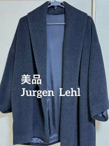 블랙 코트 요건 레일 Jurgen Lehl 모 100%