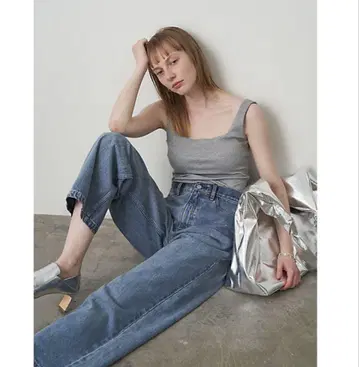ELENDEEK WIDE ROUGH DENIM PT