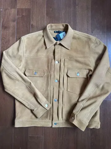 MINEDENIM 마인 데님 시프 스웨이드 트래커 자켓