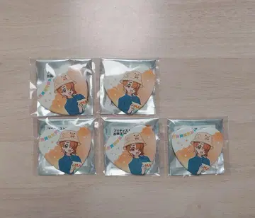 유나기 츠바사 마루이 하트 캔뱃지