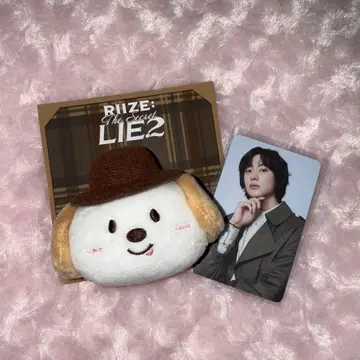 RIIZE 인형 배지 앤톤 몽룡이 멍룡이 앤톤 트레이딩 카드