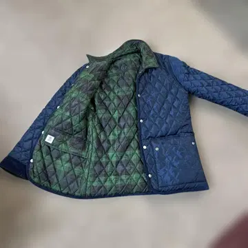 FRANKLIN MARSHALL 리버서블 충전솜 코트