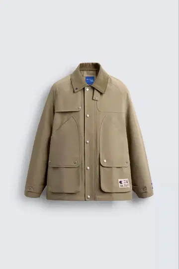 새상품 M CHAMPION X ZARA 패치 포켓 트렌치코트