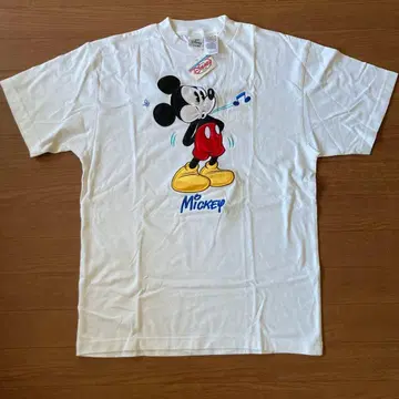 레어 자수 Disney Store 미키마우스 T셔츠 M