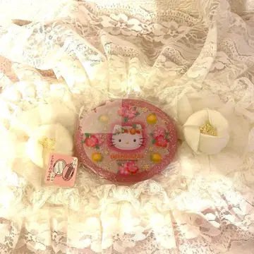 레어 남국 트로피컬 후르츠 키티 거울 포함 빗 라메 믹스