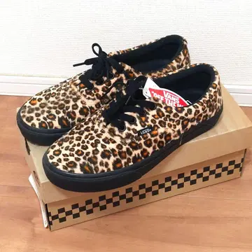 Vans 레오파드 무늬 스니커즈 25cm