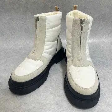 [ 미사용 새상품 ] 치아키 카타기리 정가 2.3만 퍼 부츠 지퍼 39