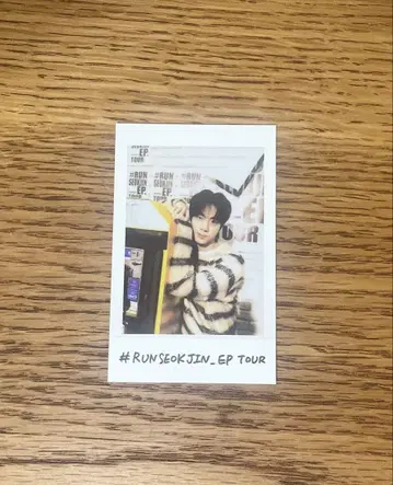 #RUNSEOKJIN_EP_TOUR 폴라로이드 BTS 진