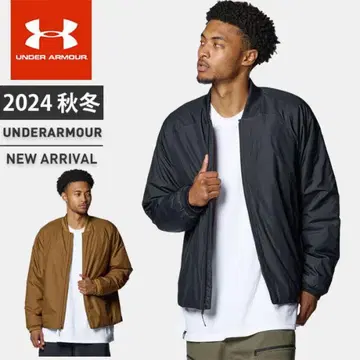 컨디션 최상 언더아머 충전솜 인슐레이티드 봄버 자켓 블랙 L