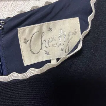 Chesty 네이비 긴팔 원피스