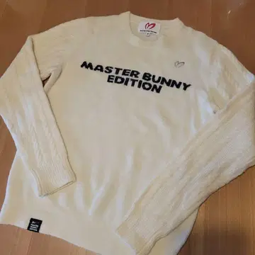 오샤레 MASTER BUNNY EDITION 스웨터 아이보리