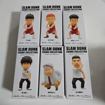 SLAM DUNK 슬램덩크 피규어 컬렉션 6체 컴프