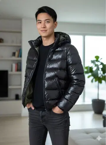 DUVETICA Dionisio 다운 자켓 블랙 48