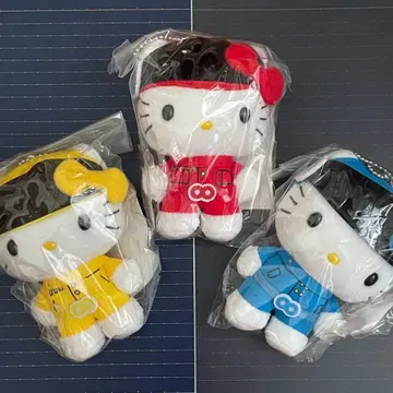 헬로키티 봉제 인형 3개 세트
