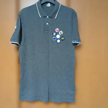 루프 휠러 그레이 피케 셔츠