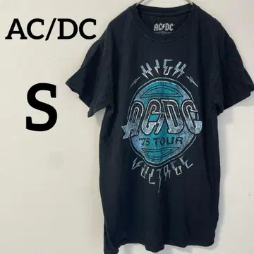 AC/DC [ S ] 하이볼테이지 T셔츠 2017 반팔 밴드T 락