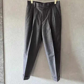 Paul Smith 폴스미스 2 플리츠 플란넬 슬랙스 팬츠