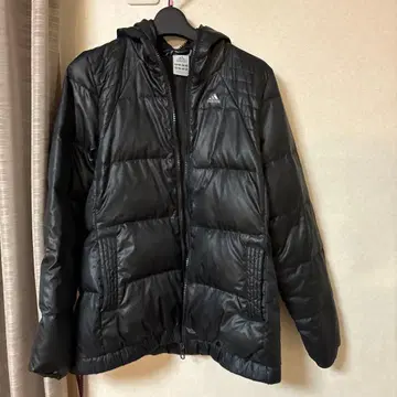 adidas 블랙 다운 자켓 M