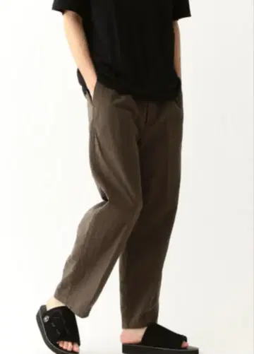 Steven Alan 나일론 배기 테이퍼드 팬츠S