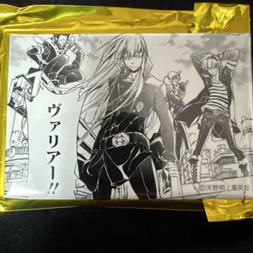 가정교사 히트맨 REBORN! 아마노 아키라 전시회 캔뱃지 바리아