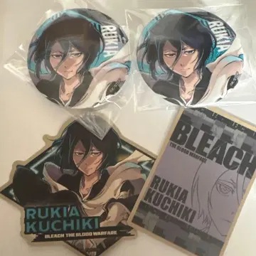 BLEACH 라메키라 캔뱃지 트래블 스티커 후목 루키아