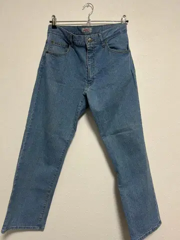 Hanes 라이트 블루 스트레이트 데님