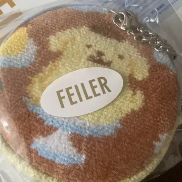 미사용 새상품 페이러 폼폼푸딩 서클 파우치 일본제