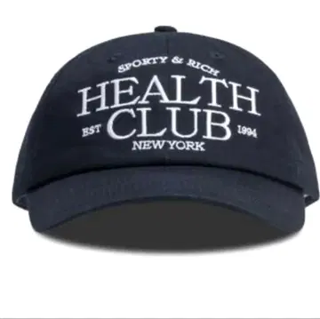 완판 Sporty & Rich HEALTH CLUB 캡 네이비