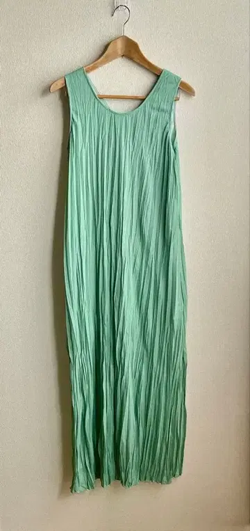 [ 체형 커버 가능한 ] 원피스 민트 슬릿 롱 어반 리서치